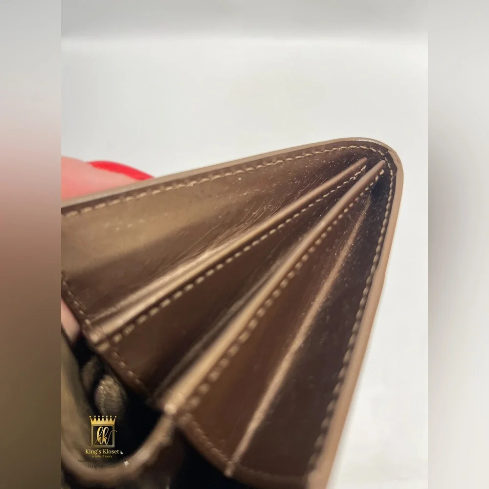 Christian Dior patent wallet
